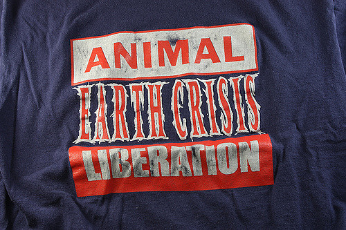 Earth Crisis animal liberation t-shirt