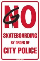 no-skateboarding