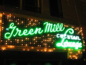 The Green Mill is a bar in Chicago that hosts many performances of different types.