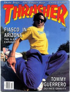 Thrasher magazine from the 1980's. Photo by Jack Haze on Flickr.