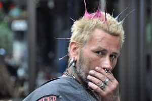 Punk man